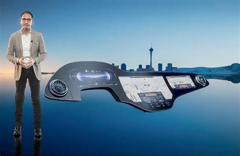 Mercedes-Benz showcases 141cm-wide MBUX Hyperscreen at CES | Autocar ...