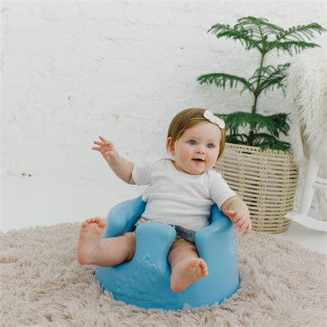 Bumbo Floor Seat - Powder Blue – UK Baby Centre