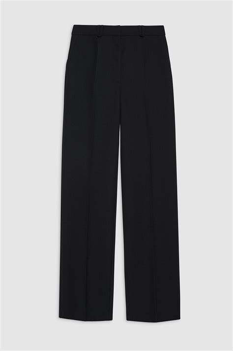 ANINE BING Drew Pant - Black