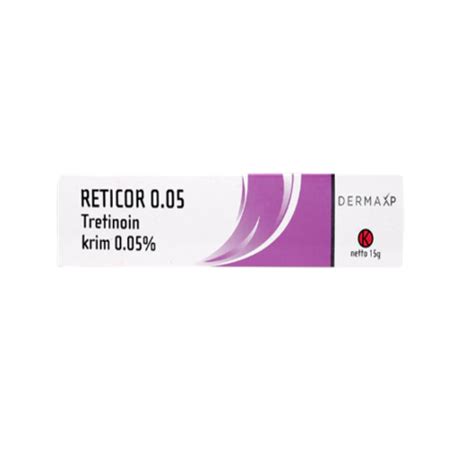 Reticor 0,05% Krim 15 gr - Alodokter Shop