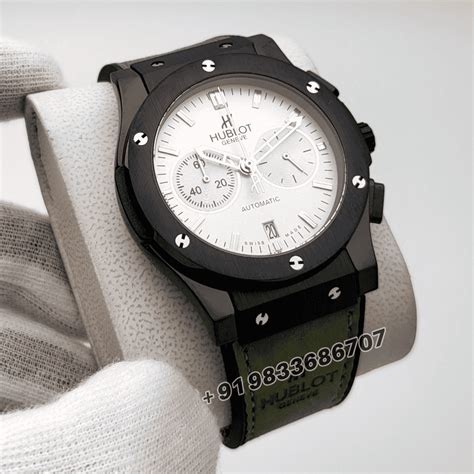 Hublot Classic Fusion Chronograph Titanium Opaline Dial 45mm High ...