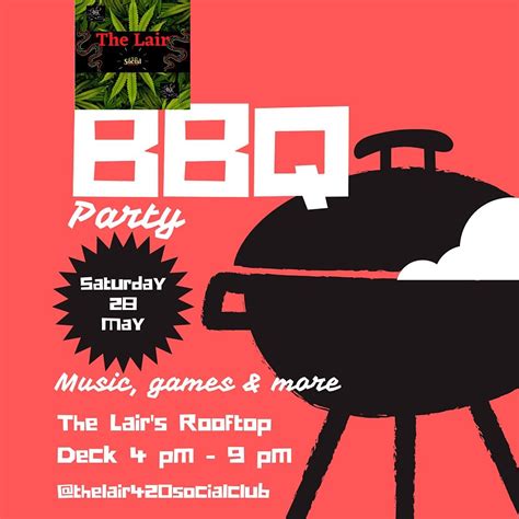 Rooftop BBQ Party - Live at The Lair, The lair, philadelphia, May 28 ...