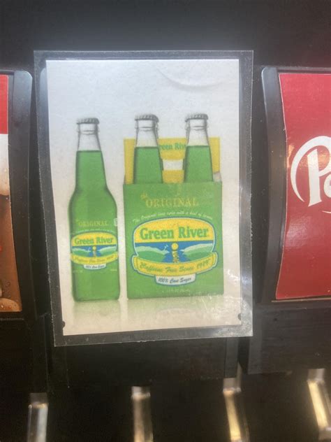 Green river soda found in a chicago hotdog type restaurant in ...