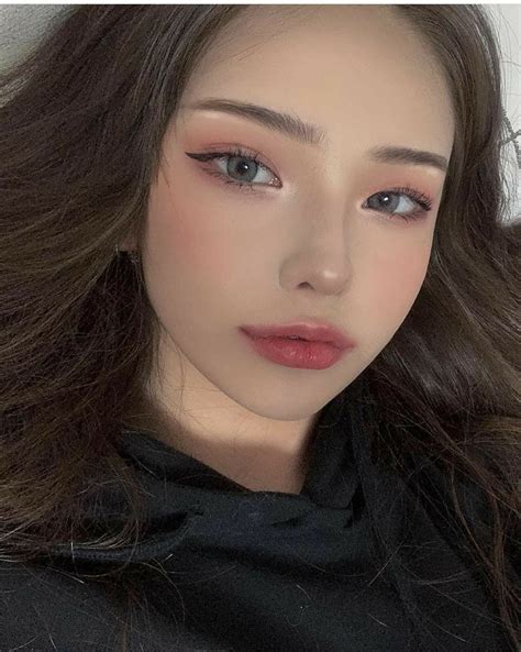 cute korean makeup look