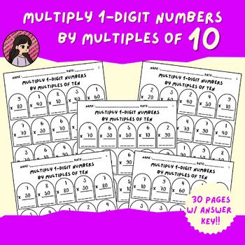 Image result for Multiply 1 Digit Numbers