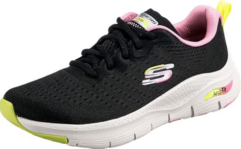 Buy Skechers Womens Arch FIT-Infinity Cool BKMT Sneaker - 2 UK (149722 ...