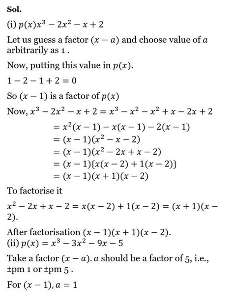 Image result for Polynomials Class 9 NCERT Solutions