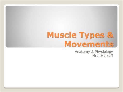 Image result for Muscle Movement Types