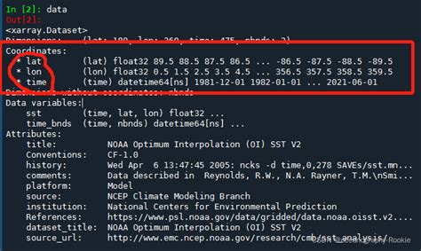 netCDF-4 Python 的图像结果