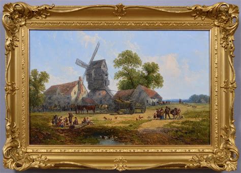 Windmill Painting Original Art Dutch Windmill Wall Art Countryside Painting Dutch Landscape Art ...