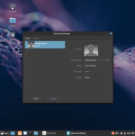 Display User Information in Linux 的图像结果