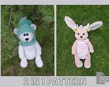 Image result for Bunny Plush Pattern