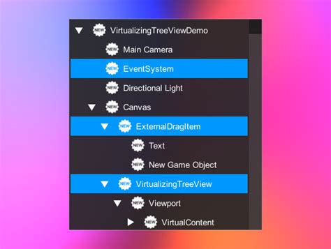 Panel Unity 的图像结果