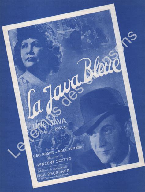 Image result for La Java Bleue Karaoke