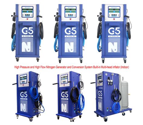 G5 Nitrogen Generator Tire Inflation Machine 4 Tyres Inflators Ce Fully ...