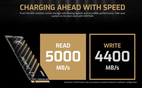 Amazon.in: Buy MSI SPATIUM M470 PCIe 4.0 NVMe M.2 1TB Internal SSD PCIe ...