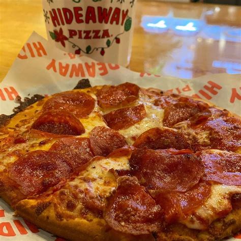 Hideaway Pizza menu in Warr Acres, Oklahoma, USA