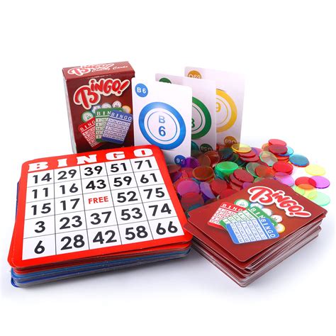 Buy GSE Complete Calling Bingo Game Set with 50 Bingo Cards, 500 ...