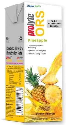Cipla Prolyte Ors Ready To Drink Oral Rehydration Contains Vital ...