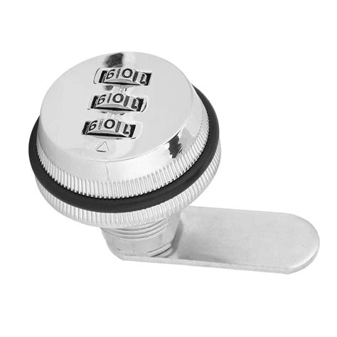 Set of 2 Cam Lock, Combination Password Camlock, Three-Digit for Drawer ...