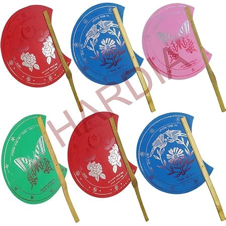 Buy Hardia Bamboo Handicraft Handmade Natural Hand Fan Pankha Bena for ...