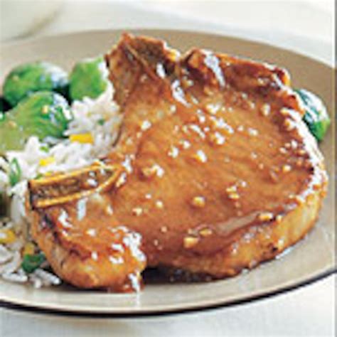 Honey Ginger Pork Chops | Canadian Living