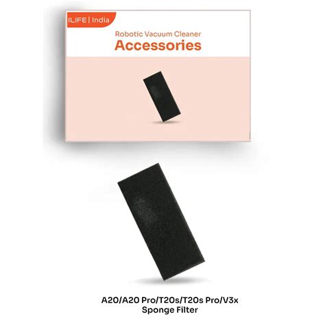 ILIFE A20/A20 Pro/T20s/T20s Pro/V3 Sponge Filter | Essential Vacuum ...