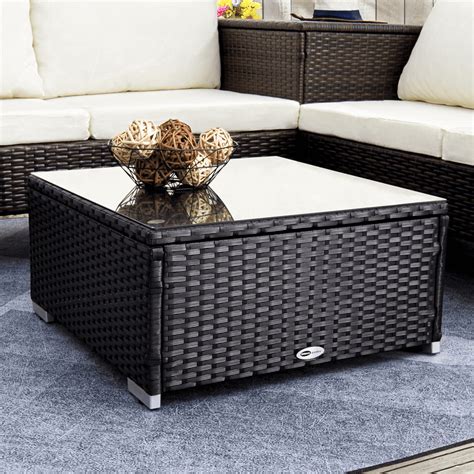 Amazon Outdoor Rattan Coffee Table at Williams Abney blog