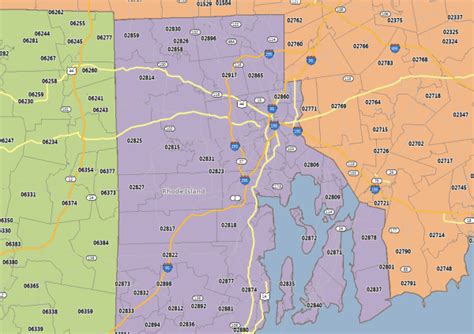 Image result for 2 Digit Zip Code Map