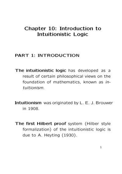 Image result for Intuitionistic Propositional Logic