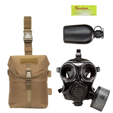 MIRA Safety Military Gas Mask & Nuclear Attack Survival Kit – Radiation ...