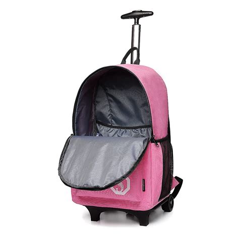 Kono Children's Rolling Backpacks Anime Luminous Rucksack with Wheels ...