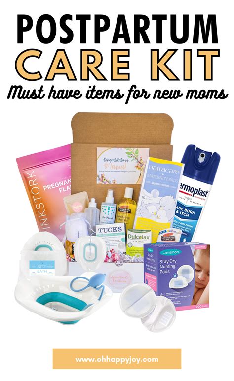 Postpartum Care Kit - Oh Happy Joy! | Postpartum care kit, Postpartum ...
