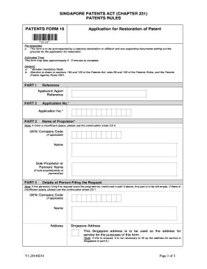 Fillable Online ipos gov In the registry of patents, trade marks and ...