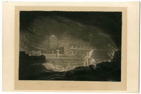 Antique Master Print-PARADISE-LOST-PANDEMONIUM-HELL-SATAN-John Martin ...