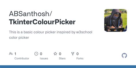 Python Tkinter Color Picker 的图像结果