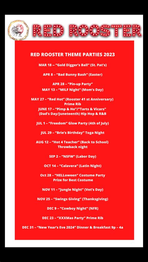 Red Rooster Las Vegas - World Famous Las Vegas Swingers Lifestyle Parties