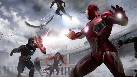 3840x2160 Marvel Civil War Artwork 4k HD 4k Wallpapers, Images ...