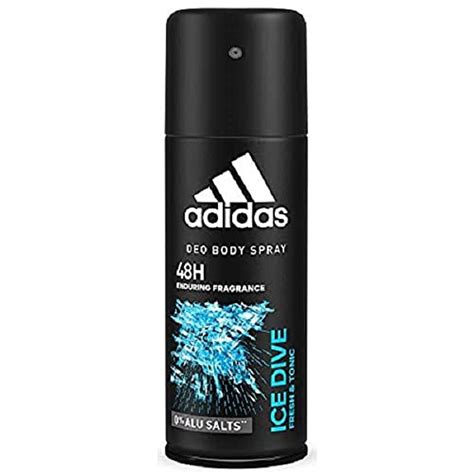 Buy adidas Unisex Ice Dive Fresh Scent Deodorant Spray 150Ml, Pack Of 1 ...