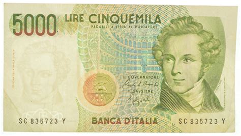 Historic Italian Paper Money Currency - Interesting Note from Italy ...