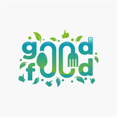 Good Food Typography logo designs, Restaurant Logo Design Template Inspiration 15452341 Vector ...
