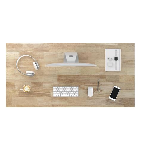 FLEXISPOT Desktop Plate, 140 Solid Wood, Elevating Desk, Study Desk ...