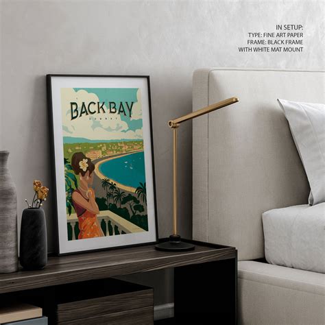 View of Back Bay from Malabar Hill Bombay Poster: Buy Art Prints Online ...