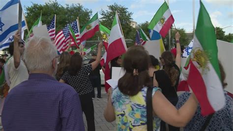 Houston protesters call for regime change in Iran amid US talks | khou.com