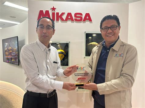 AVC PRESIDENT MEETS WITH MIKASA PRESIDENT DURING HIS VISIT TO MIKASA HEADQUARTERS – Asian ...
