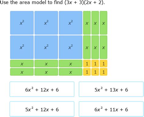 IXL - Multiply two polynomials using algebra tiles (Class IX maths ...