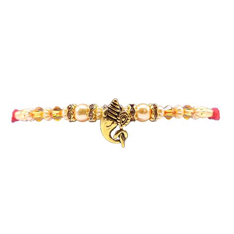 Traditional Ganesh Rakhi(206307/25) - All Rakhis