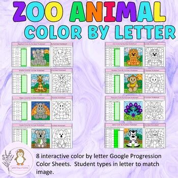 Color Zoo Worksheet 的图像结果