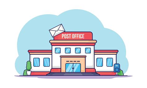 Illustration vector graphic design of Post Office 28272921 Vector Art ...