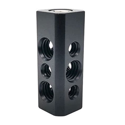 myaddiction Hot Shoe Adaptor with 1/4 3/8" Threaded Holes Black for ...